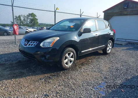 2013 Nissan Rogue S из США, поврежденный, VIN JN8AS5MV7DW124808